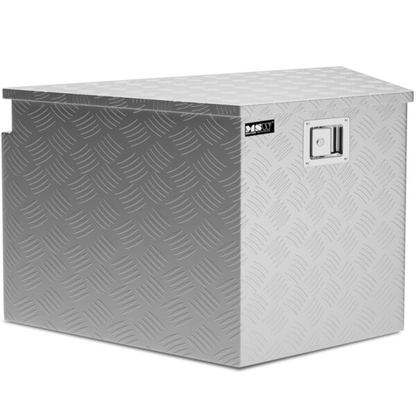 Skrzynia narzędziowa transportowa aluminiowa zamykana na klucz 150 l 81.5 x 47.5 x 46 cm 1 10060944 1