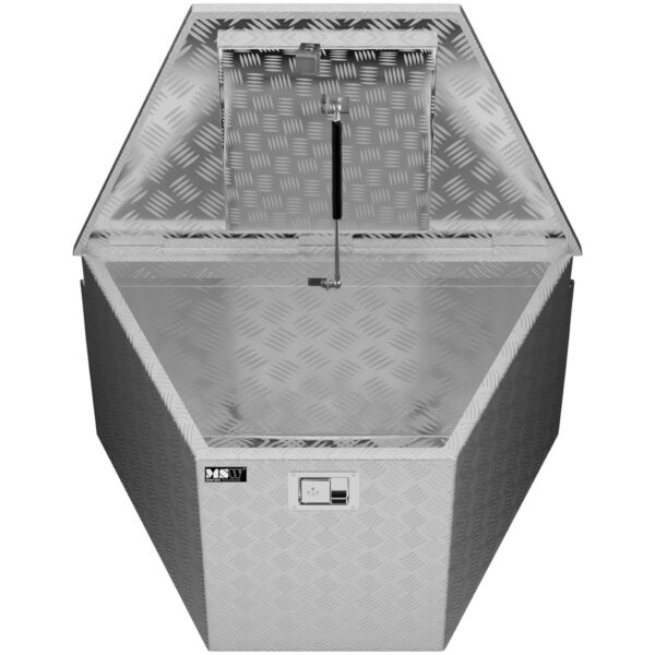 Skrzynia narzędziowa transportowa aluminiowa zamykana na klucz 150 l 81.5 x 47.5 x 46 cm 5 10060944 5
