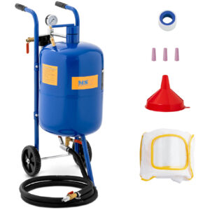 Piaskarka syfonowa mobilna z regulacją ciśnienia 60-125 psi 40 l 9 Piaskarka syfonowa mobilna z regulacją ciśnienia 60-125 psi 40 l - obrazek 2