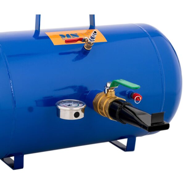 Inflator zbiornik ciśnieniowy do pompowania kół opon z manometrem 6-8 bar 38.5 l 3 10061158 3