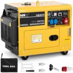 10061192 agregat generator pradotworczy diesel mobilny chlodzony powietrzem 230 400 v 44 kw 55 kva 145 l ean 4062859952189 hurtownia zielona gora