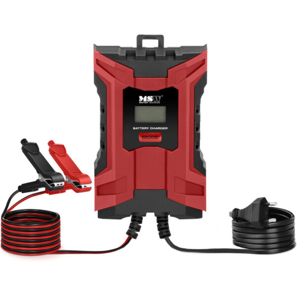 Prostownik samochodowy automatyczny z funkcja pamięci LCD 105 W 6/12 V 2/6 A 2 10061908 2