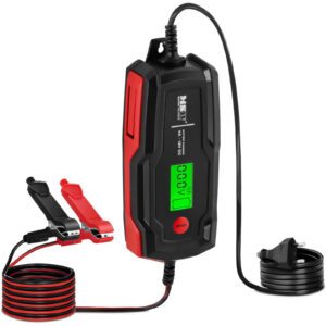 Prostownik samochodowy automatyczny do ładowania akumulatorów LCD 70 W 12 V 4 A 5 Prostownik samochodowy automatyczny do ładowania akumulatorów LCD 70 W 12 V 4 A - obrazek 2