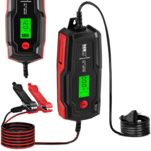 Prostownik samochodowy automatyczny do ładowania akumulatorów LCD 70 W 12 V 4 A 4 Prostownik samochodowy automatyczny do ładowania akumulatorów LCD 70 W 12 V 4 A - obrazek 1