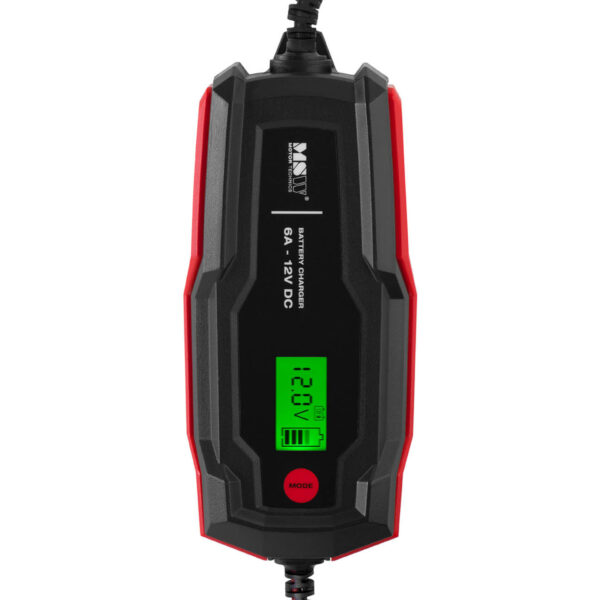 Prostownik samochodowy automatyczny do ładowania akumulatorów LCD 100 W 12 V 6 A 2 10061923 2