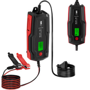 Prostownik samochodowy automatyczny do ładowania akumulatorów LCD 100 W 12 V 6 A 4 Prostownik samochodowy automatyczny do ładowania akumulatorów LCD 100 W 12 V 6 A - obrazek 1