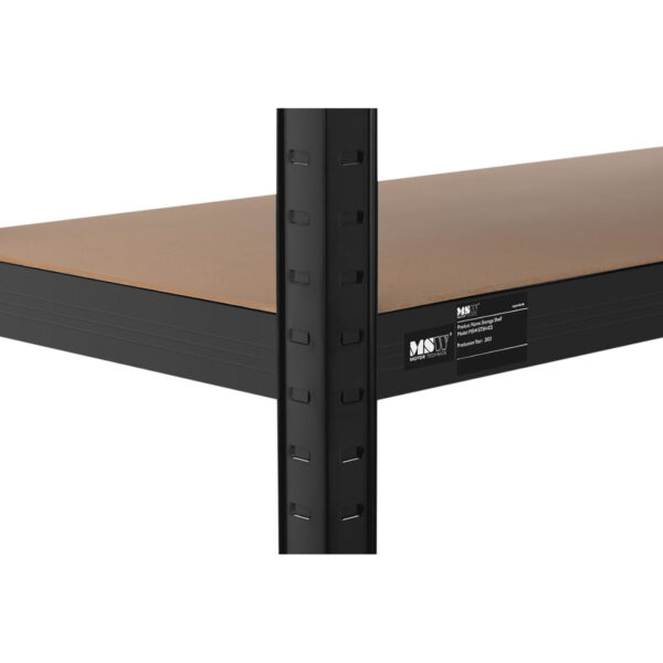 Regał magazynowy metalowy 5 półek 875 kg 90 x 40 x 180 cm szaroniebieski 2 szt. 2 10061975 2