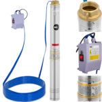 10062053 pompa glebinowa do studni glebinowej stal 1500 w 10800 l h do 54 m ean 4062859124463 hurtownia sklep