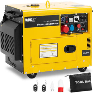 Agregat prądotwórczy generator prądu Diesel 16 l 240/400 V 5000 W AVR - obrazek 1