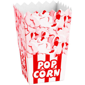 Pudełko kartonik na PopCorn 7x14.5x9cm ŚREDNI 0.75L 100szt. - obrazek 1