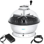 10090005 trymer trimmer 2w1 do lisci roslin kwiatow reczno elektryczny 2000 obr min 600mm 3 ostrza hillvert ht howson 24te