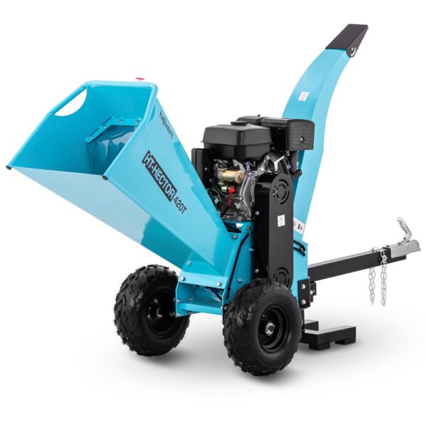Rozdrabniacz niszczarka rębak do gałęzi krzewów spalinowy mobilny śr. 12 cm 15 KM 1 10090079 1