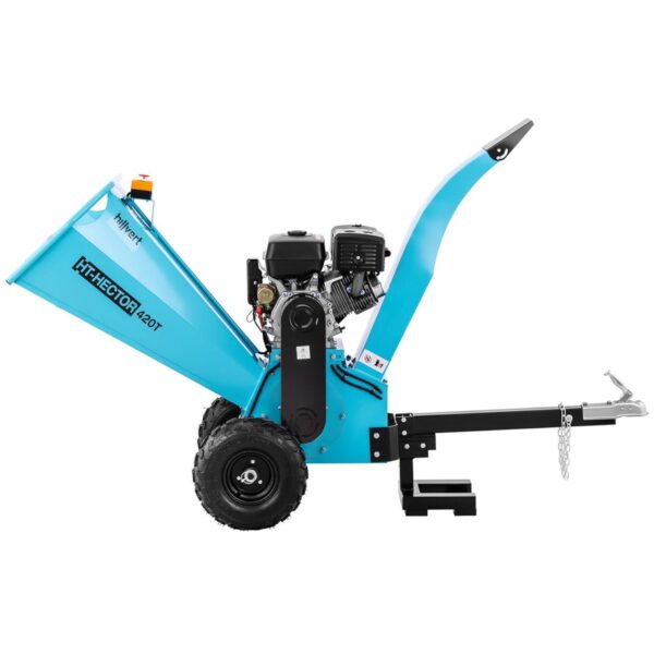 Rozdrabniacz niszczarka rębak do gałęzi krzewów spalinowy mobilny śr. 12 cm 15 KM 4 10090079 4