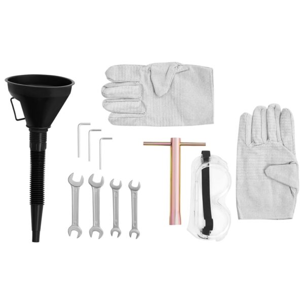 Rozdrabniacz niszczarka rębak do gałęzi krzewów spalinowy mobilny śr. 12 cm 15 KM 8 10090079 8