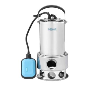 Pompa zanurzeniowa zatapialna ogrodowa stalowa nierdzewna 1100W 17000l/h do 9.5m 6 Pompa zanurzeniowa zatapialna ogrodowa stalowa nierdzewna 1100W 17000l/h do 9.5m - obrazek 2