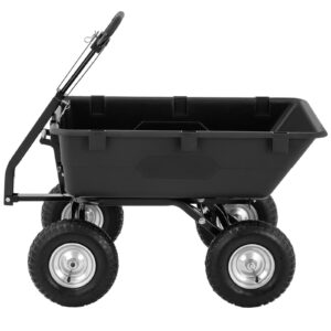 Wózek wywrotka ogrodowa transportowa uchylna do 550 kg poj. 150 l 12 Wózek wywrotka ogrodowa transportowa uchylna do 550 kg poj. 150 l - obrazek 6