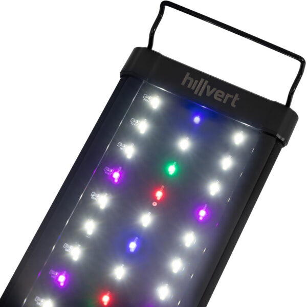 Lampa oświetlenie LED do akwarium wzrostu roślin pełne spektrum 129 diod 87 cm 25 W 3 10090196 3