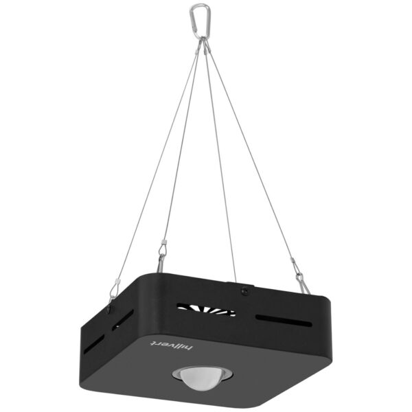 Lampa do uprawy wzrostu roślin pełne spektrum 20 x 20 cm 1 LED 50 W czarna 5 10090208 5