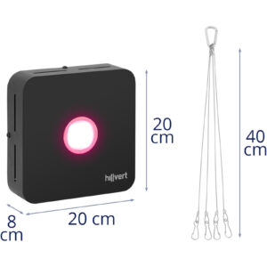 Lampa do uprawy wzrostu roślin pełne spektrum 20 x 20 cm 1 LED 50 W czarna 15 Lampa do uprawy wzrostu roślin pełne spektrum 20 x 20 cm 1 LED 50 W czarna - obrazek 8