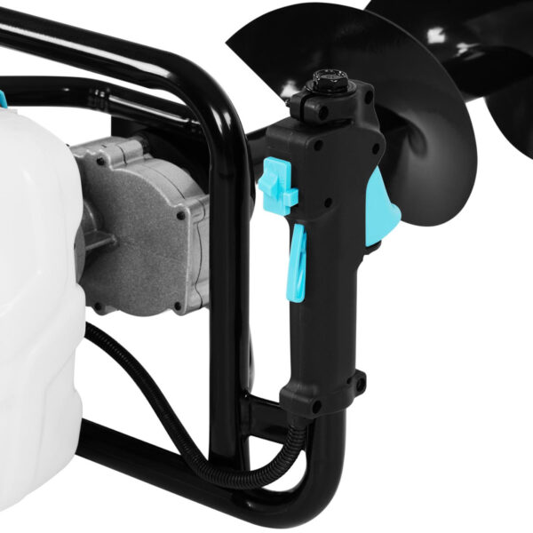Świder spalinowy wiertnica glebowa 2.1 kW 1.2 l + 3 wiertła 2 10090250 2