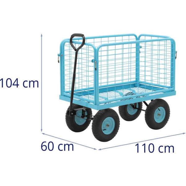 Wózek ogrodowy transportowy gospodarczy składany do 400 kg 4 10090382 4