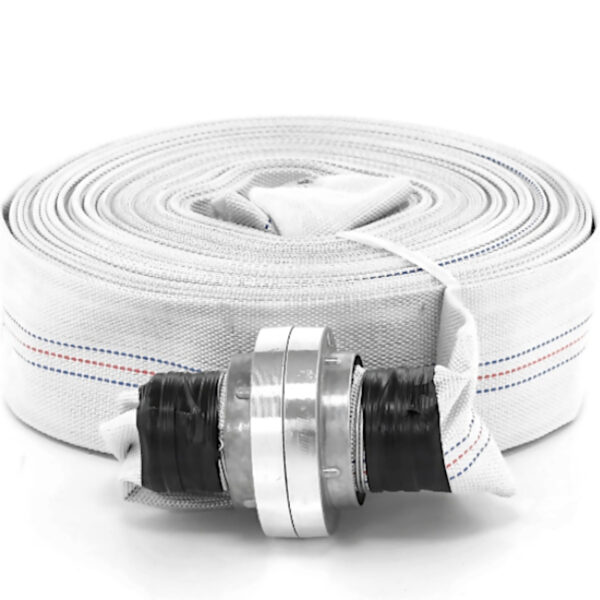 Wąż parciany płaski strażacki do wody ze złączem storz 2'' 52 mm 8-24 bar 30 m 1 10090473 1
