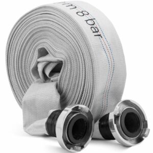 Wąż parciany płaski strażacki do wody ze złączem storz 2'' 52 mm 8-24 bar 30 m 2 Wąż parciany płaski strażacki do wody ze złączem storz 2'' 52 mm 8-24 bar 30 m - obrazek 1