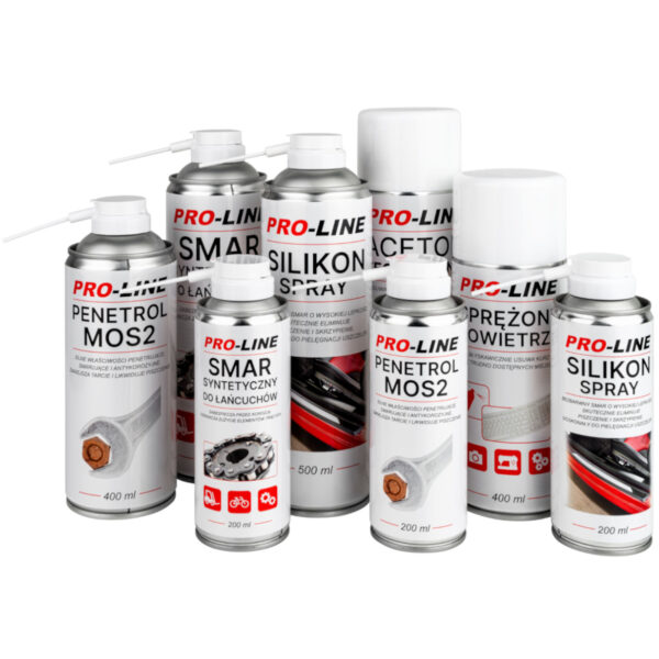 Silikon smar w sprayu do pielegnacji uszczelek PRO-LINE 500ml 2 1010676 3