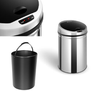 Automatyczny kosz kubeł na śmieci odpadki z czujnikiem ruchu zasięg 30 cm 30 L 1 Automatyczny kosz kubeł na śmieci odpadki z czujnikiem ruchu zasięg 30 cm 30 L - obrazek 1