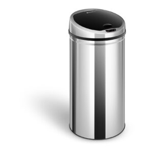 Automatyczny kosz kubeł na śmieci odpadki z czujnikiem ruchu zasięg 30 cm 50 L 3 Automatyczny kosz kubeł na śmieci odpadki z czujnikiem ruchu zasięg 30 cm 50 L - obrazek 1