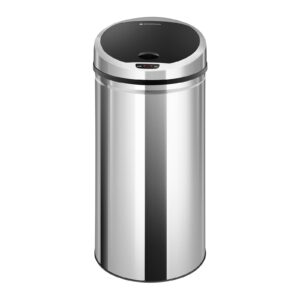 Automatyczny kosz kubeł na śmieci odpadki z czujnikiem ruchu zasięg 30 cm 50 L 4 Automatyczny kosz kubeł na śmieci odpadki z czujnikiem ruchu zasięg 30 cm 50 L - obrazek 2