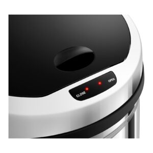 Automatyczny kosz kubeł na śmieci odpadki z czujnikiem ruchu zasięg 30 cm 50 L 5 Automatyczny kosz kubeł na śmieci odpadki z czujnikiem ruchu zasięg 30 cm 50 L - obrazek 3