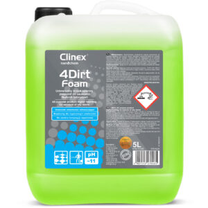Piana preparat do usuwania tłustych zabrudzeń CLINEX 4Dirt Foam 5L - obrazek 1