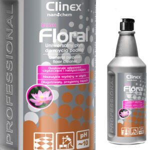 Płyn do mycia podłóg bez smug połysk zapach CLINEX Floral - Blush 1L 2 Płyn do mycia podłóg bez smug połysk zapach CLINEX Floral - Blush 1L - obrazek 1