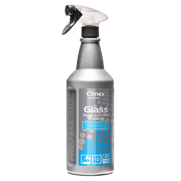 Profesjonalny płyn do mycia szyb luster szkła bez smug i zacieków CLINEX Glass 1L 1 1011376 77 110 5907513270256 clinex glass 1l