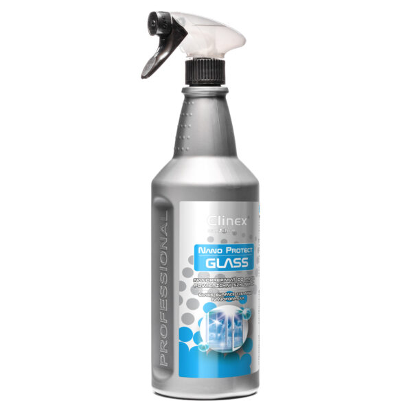 Nanopreparat do mycia szyb szkła luster bez smug krystaliczny blask CLINEX Nano Protect Glass 1L 1 1011380 77 329 5907513273257 clinex nano protect glass 1l