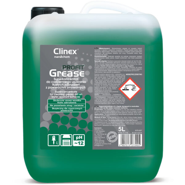1011410-77-716-clinex-profit-grease-5l-5907513273905-dystrybutor-lubuskie 1011410 77 716 clinex profit grease 5l 5907513273905 dystrybutor lubuskie