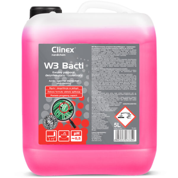 1011420-77-700-clinex-w3-bacti-5l-5907513273752-dystrybutor-lubuskie 1011420 77 700 clinex w3 bacti 5l 5907513273752 dystrybutor lubuskie