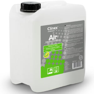 Skuteczny odświeżacz powietrza rozpylany na powierzchnie CLINEX Air - Lemon Soda 5L 1 Skuteczny odświeżacz powietrza rozpylany na powierzchnie CLINEX Air - Lemon Soda 5L - obrazek 1