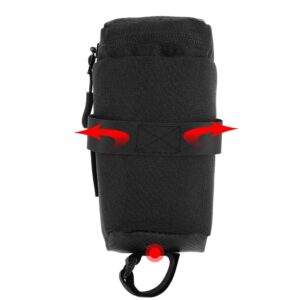 Mała torba rowerowa pod siodełko 0.6 l czarny 20 Mała torba rowerowa pod siodełko 0.6 l czarny - obrazek 10