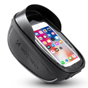 Torba rowerowa na kierownicę z etui na telefon 1 l czarna 12 Torba rowerowa na kierownicę z etui na telefon 1 l czarna - obrazek 2