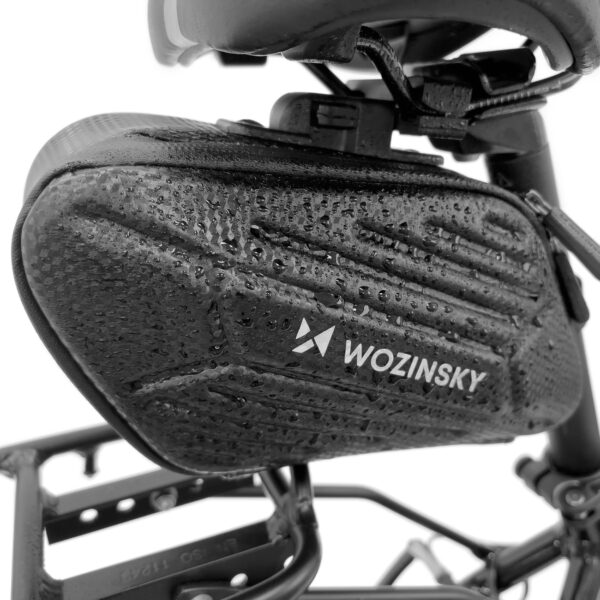 Torba rowerowa pod siodełko wodoodporna 1.5 l czarna 4 1016487 5 torba rowerowa pod siodelko wodoodporna wozinsky hurtownia sklep