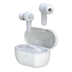 Słuchawki dokanałowe wodoodporne bezprzewodowe Bluetooth Apollo Air + TWS ANC biały - obrazek 3