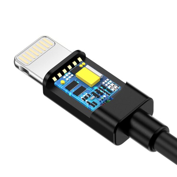 Kabel przewód MFI USB - Lightning 1.2m biały 7 1016563 8 kabel przewod mfi usb lightning 12m b choetech hurtownia sklep
