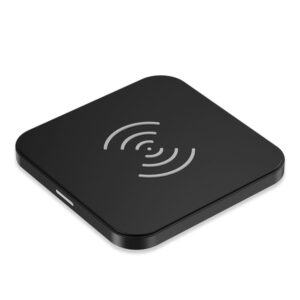 Ładowarka bezprzewodowa Qi 10W do telefonu i słuchawek czarny 7 Ładowarka bezprzewodowa Qi 10W do telefonu i słuchawek czarny - obrazek 1