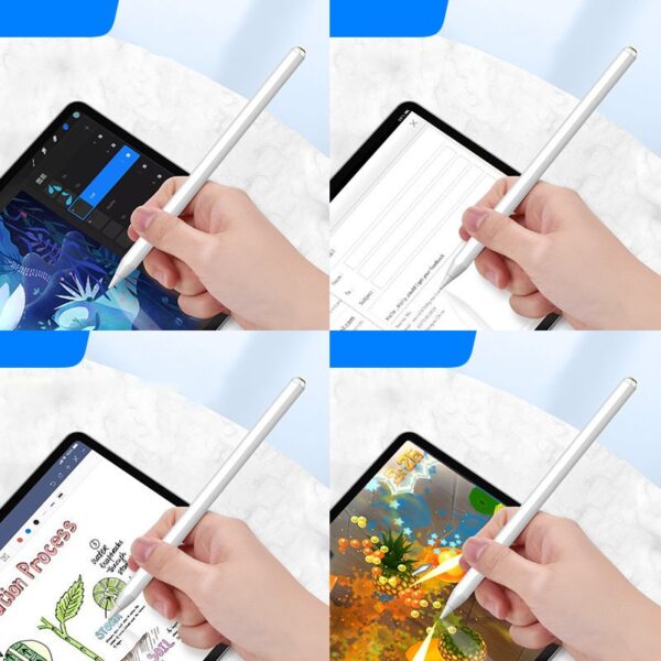 Rysik pen pojemnościowy stylus do iPad aktywny biały 6 1016576 7 rysik pen pojemnosciowy stylus do ipad a choetech hurtownia sklep