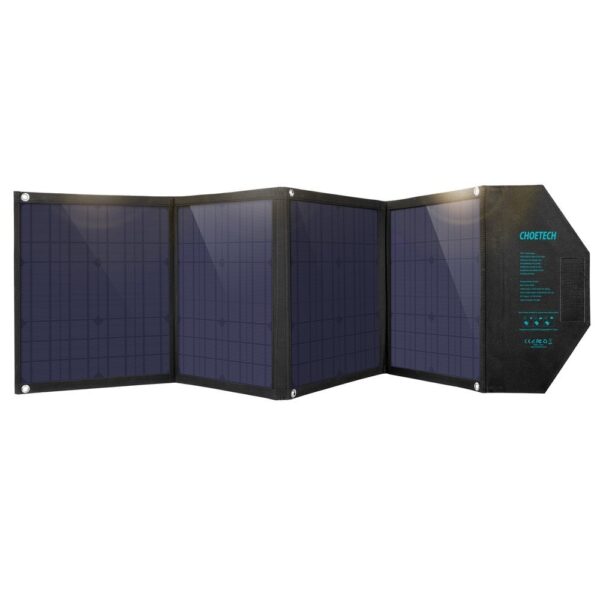 1016584 2 duza ladowarka solarna 80w rozkladana dc choetech hurtownia sklep