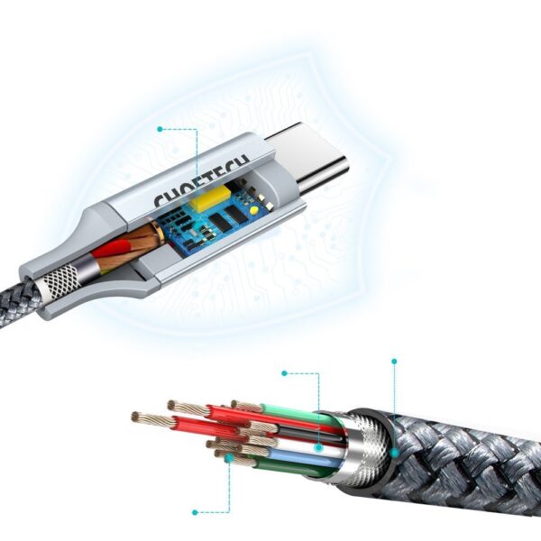 1016604 6 kabel przewod usb c usb c 5a 1 choetech hurtownia sklep