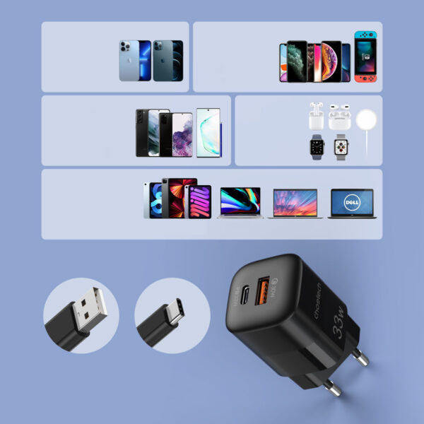 1016635 6 szybka ladowarka sieciowa gan usb c choetech hurtownia sklep