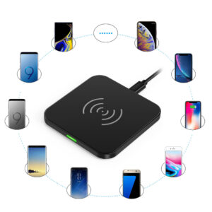 Ładowarka bezprzewodowa Qi telefon słuchawki ładowarka sieciowa EU kabel USB - microUSB 1.2m ZESTAW biały - obrazek 7